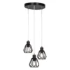 Visací lampa OKIRA Typ 1 – černá, kov