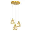 Visací lampa OKIRA Typ 1 – zlatá