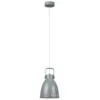 Visící lampa AIDEN typ 3 – šedá kovová