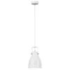 Visící lampa AIDEN typ3 – bílá, kov