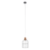 Visící lampa šedá, kov ASTOK