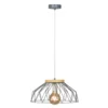 Visící lampa TREX Typ 2 – šedá a přírodní