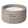 Vonná sojová svíčka Fraga Royal Leather 25h Blomus