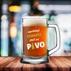 Vtipná pivní sklenice 0,5 l