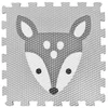 VYLEN Minideckfloor Koloušek - Barevná kombinace: Světle šedý s šedým kolouškem