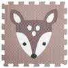 VYLEN Minideckfloor Koloušek Hnědý s Tmavě Hnědým Motívem