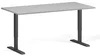 Výškově nastavitelný pracovní stůl 160x80 cm s jedno-motorem a moderním designem
