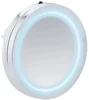 WENKO LED Nástěnné zrcadlo MOSSO chrom 15x15 cm