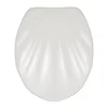Wenko Premium Sea Shell Bílé WC sedátko s automatickým zavíráním