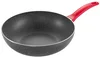 Wok Manico Rosso 28 cm