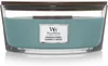 WoodWick Evergreen Cashmere vonná svíčka s dřevěným knotem 453,6 g