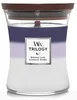 WoodWick Trilogy Evening Luxe - Dřevěná vonná svíčka 275 g