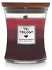 WoodWick Trilogy Sun Ripened Berries - Dřevěná vonná svíčka 275 g