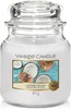 Yankee Candle Coconut Splash – Střední vonná svíčka ve skle 411 g