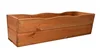 Zahradní dřevěný truhlík 64 cm – hnědý