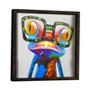 Zarámovaný obraz Frog 34x34 cm
