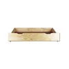 Zásuvka pod postel TERESA – masivní borovice, výška 22 cm