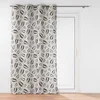 Závěs Alma 140x260 cm - elegantní černo-béžové provedení