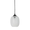 Závěsná skleněná lampa Gisele