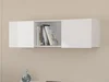 Závěsná skříňka DELIA - bílý lesk, 5 let záruka