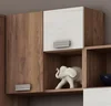Závěsná skříňka KEATING 60 × 53 × 31 cm, craft tobaco a craft bílý