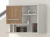 Závěsná skříňka LEHUA craft bílá/zlatá