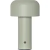 Zelená LED stolní lampa Bobby