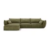 Zelená rohová pohovka Vanda Mazzini Sofas
