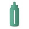 Zelená skleněná cestovní lahev 720 ml Frosted Green Muuki
