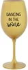 Zlatá sklenice na víno Dancing in the Wine 350 ml