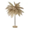 Zlatá stolní lampa Palm Mauro Ferretti