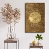 Zlaté paprsky – obraz na plátně 45×70 cm