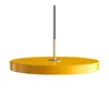 Žluté závěsné LED svítidlo Asteria 43 cm