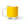 Žlutý keramický hrnek 375 ml Pantone Yellow 012