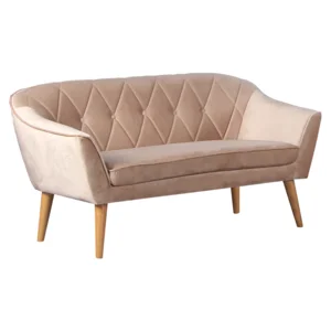 2-místná pohovka Chesterfield béžová