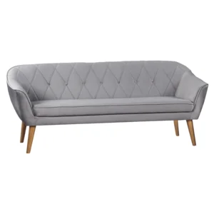 3-sed Chesterfield šedý NOSEL