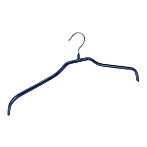 4× protiskuzová ramínka Wenko Hanger Slim – modrá