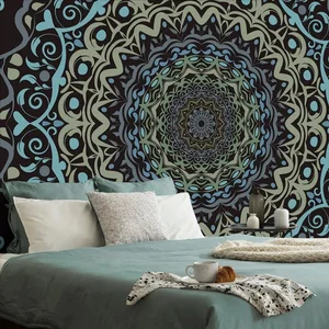 Abstraktní mandala vintage tapeta