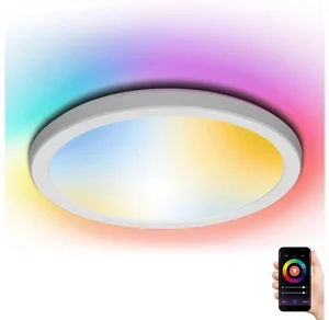 Aigostar RGBW Stmívatelné LED stropní svítidlo Wi-Fi