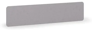 Akustická nástěnka 180x40 cm šedá