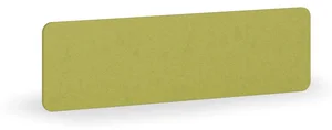 Akustický paraván na stůl s textilním povrchem, 140x40 cm, zelený