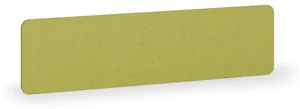 Akustický stolní paraván s textilním povrchem 160x40 cm – zelený