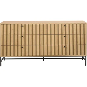 Albany Komoda dub přírodní 158x80x40 cm