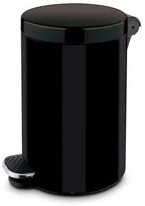 Alda Nášlapný odpadkový koš 5 l černý