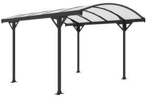 ALLEN A – Hliníkový přístřešek na auto 366×302×230 cm