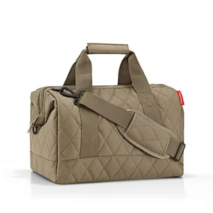 Allrounder M Rhombus olive – cestovní taška Reisenthel