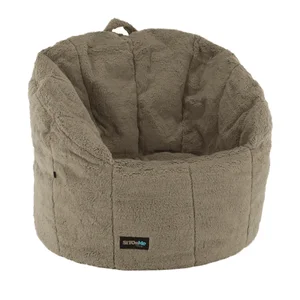 ALMERO Sedací vak 230 l, hnědý