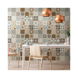 Ambiance Wall Decal Cement Tiles Bali – sada 30 samolepek 15×15 cm