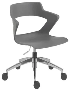 Antares otočná konferenční židle 2160 PC Aoki ALU – nečalouněná