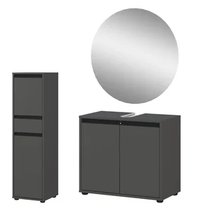 Antracitová koupelnová sestava Lemont